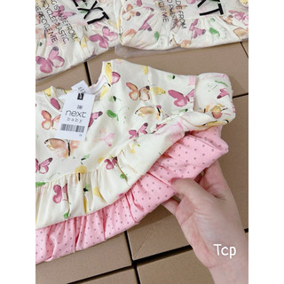 Set 2 váy bé gái hình🦋 hồng be