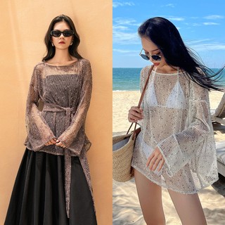 OLV - Áo khoác lưới đi biển Griffin Long Sleeve Top 2 màu