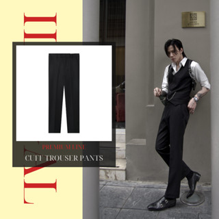 ILLÉGAL - Quần Tây Ống Suông Gấu Lơ Vê - CUFF TROUSER PANTS