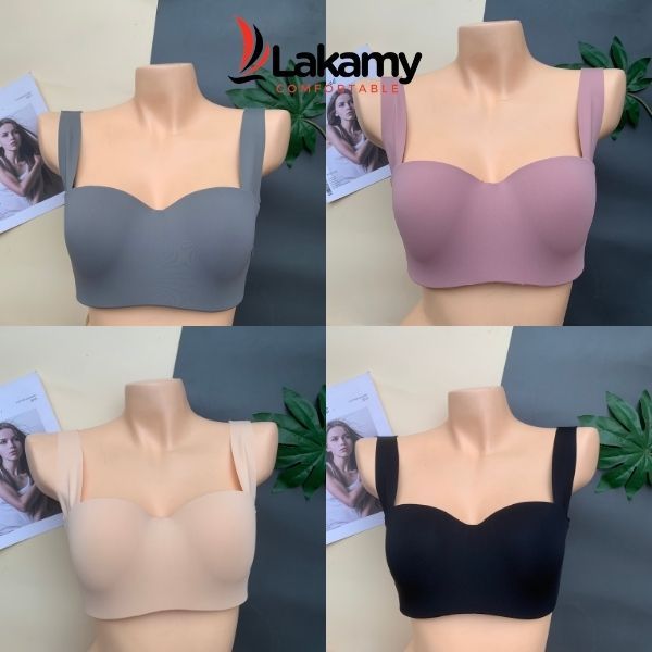 Áo ngực Thái Lan bigsize đúc su gọng ẩn không viền cup C T2725 Lakamy Comfortable | BigBuy360 - bigbuy360.vn
