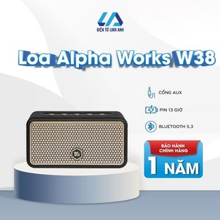 Loa alpha works w38 hàng chính hãng bảo hành 12 tháng - linh anh audio