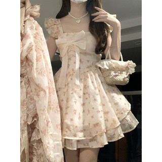 [Hàng Loại 1] Đầm Ulzzang Hoa Nhí Cánh Tiên - Kèm ảnh thật