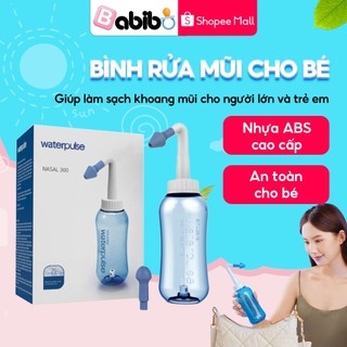 Bình rửa mũi cho bé và người lớn BABIBO- Bình vệ sinh mũi cho trẻ- Bình rửa mũi giảm viêm xoang cho người lớn