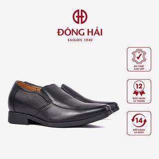 Giày Tây nam tăng chiều cao chất liệu da bò Đông Hải - G1904