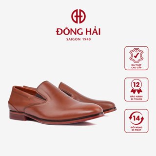 Giày Tây Nam Đông Hải - G2273 (kiểu giày lười xỏ chân, không cột dây tiện lợi)