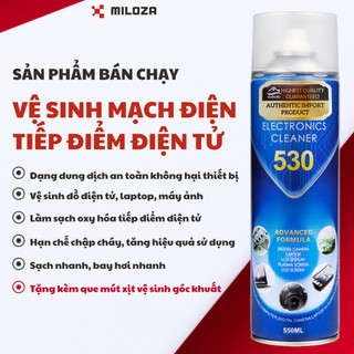 Nước Rửa Mạch Điện Tử - Vệ Sinh Mạch Điện Tử - Lau Dây Điện, Đầu Nối Tiếp Xúc, Jack Cắm, Laptop