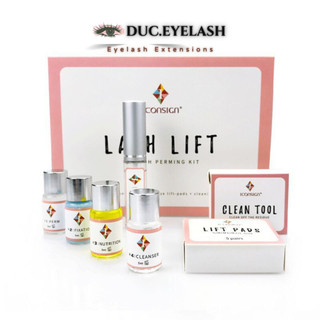 Bộ uốn mi collagen gladys, lash lift, vetus, wave,.. / bộ uốn mi 3d/6d collagen / đức eyelash