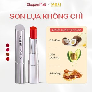 Son lụa không chì SMOM dành cho mẹ bầu, thành phần thiên nhiên an toàn 100%