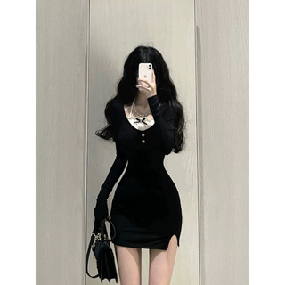 [SẴN HÀNG LOẠI 1 CÓ BIGISZE] Đầm Ulzzang Dáng Ôm Body - Kèm ảnh thật