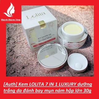 [Auth] Kem lolita luxury 7 in1 dưỡng da siêu trắng mịn mẫu mới nhất Hàn Quốc hộp lớn 30g