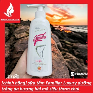 [Chai 450ml ] Sữa tắm Familiar Luxury dưỡng trắng da, hương hải mã siêu thơm