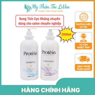  Dầu gội đầu dưỡng sinh cho salon dầu gội protein 2000ml siêu thơm siêu mềm mượt thể tích cực khủng 