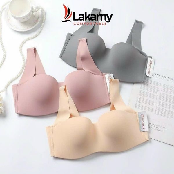 Áo ngực Thái Lan bigsize đúc su gọng ẩn không viền cup C T2725 Lakamy Comfortable | BigBuy360 - bigbuy360.vn