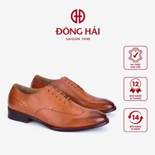 Giày tây nam đông hải oxford da cao cấp wholecut cổ điển công sở, đi tiệc- g0616
