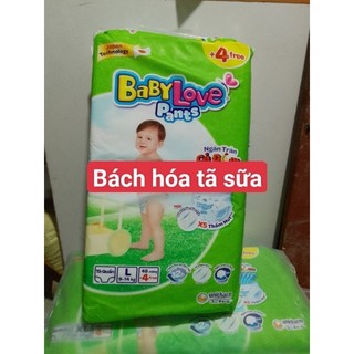 Tã quần baby love l 48+4/ m48+2 miếng/gói