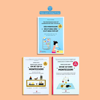 Bộ sách - nuôi dạy con theo phương pháp montessori - bìa mềm