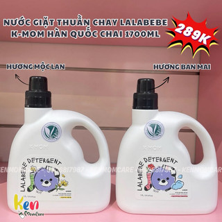 Nước giặt kmom lalabebe k-mom hàn quốc 1700ml