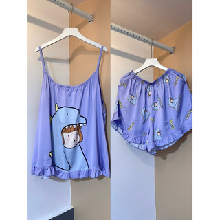 Bộ đồ ngủ lụa bigsize 190