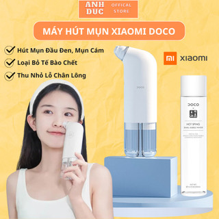 Máy hút mụn xiaomi doco chính hãng - máy hút mụn cầm tay hút sạch sâu nang lông, loại bỏ mụn và bã nhờn hiệu quả