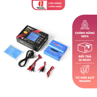 Bộ sạc imax b6 80w sạc, xả cân bằng pin lipo ắc quy cho tàu, xe, máy bay điều khiển từ xa - 4dmodel