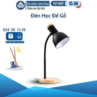  Đèn Bàn Học Đế Gỗ TA9794 TAO1501 Đèn Led Để Bàn Làm Việc Đọc Sách Bảo Vệ Mắt Chống Cận Decor 
