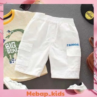 Quần short kaki túi hộp bé trai size đại, quần ngố bé trai size 25-50kg