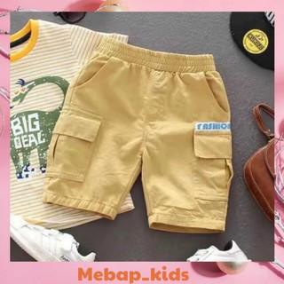 Quần short kaki bé trai size đại 25-50kg, quần ngố túi hộp bé trai
