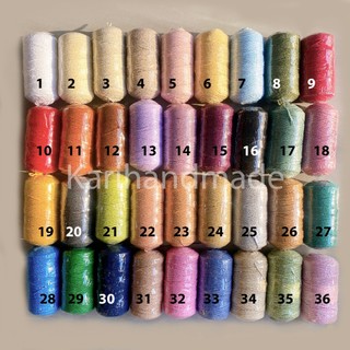 Sợi Simply Cotton Craft Yarn VN trơn loang móc túi nón 150gr sợi tái chế