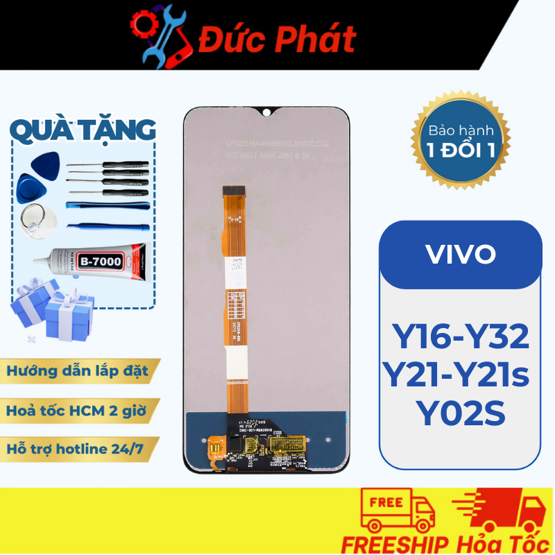 Màn Hình Thay Thế VIVO Y16 / Y02S / Y21 / Y21s / Y32/ Y30 5G (Tặng bộ sửa và keo)