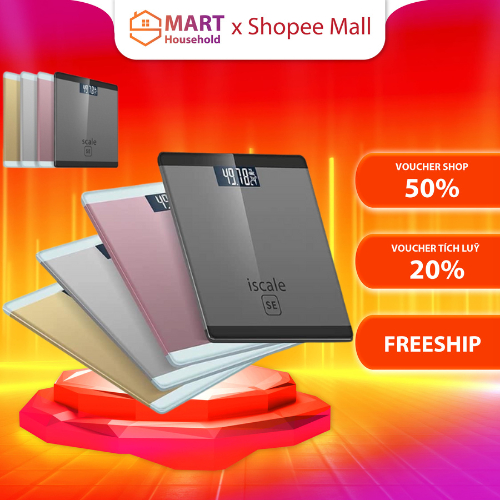 Cân Điện Tử Smart Gadgets, Cân Sức Khỏe - Cân Gia Đình Trọng Lượng Tối Đa 150Kg tiện lợi cho gia đình HOT