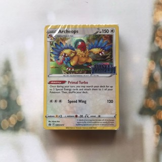 Gói 40 Thẻ Hình Pokemon Silver Tempest Deck ready-to-play (seal) - Túi lá bài từ Hộp Build & Battle Stadium