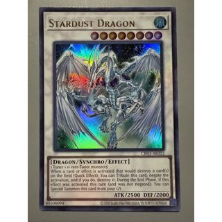 Lá bài thẻ bài Yugioh Stardust Dragon – Ultra Rare - Tặng bọc bài nhựa bảo quản
