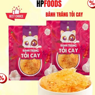 Bánh tráng Tỏi Cay mini gói 26g-đồ ăn vặt bánh tráng trộn vị tỏi cay siêu ngon