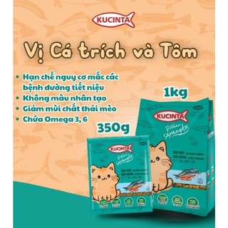 HẠT KUCINTA CHO MÈO MỌI LỨA TUÔI 1KG