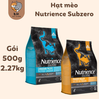 ]Thức ăn dạng hạt cho mèo Nutrience Subzero Fraser Valley vị gà tây 500G,2.27KG