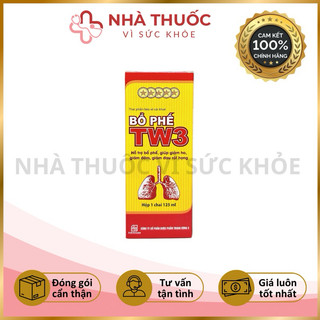 ✅ Siro Ho và Viên Ngậm Bổ Phế TW3 hỗ trợ bổ phế, giảm đờm, giảm đau rát họng, khản tiếng