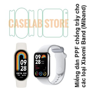 Miếng dán PPF cho Xiaomi Miband 3, 4, 5, 6 , 7, 7 pro, 8, 8 pro, 8 active