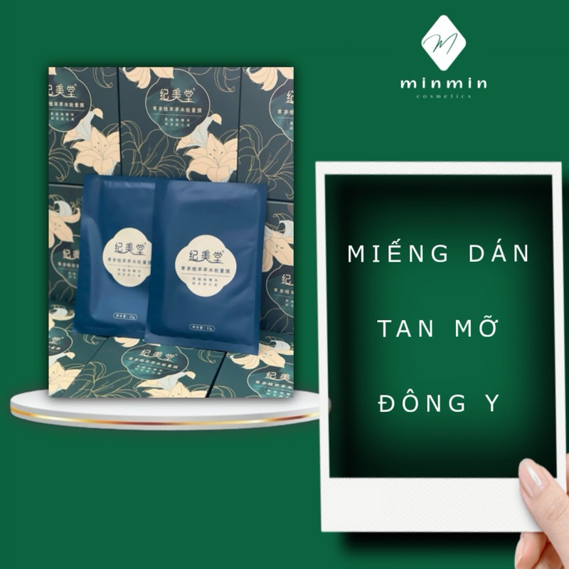 MIẾNG DÁN TAN MỠ XANH ĐÔNG Y CỔ TRUYỀN
