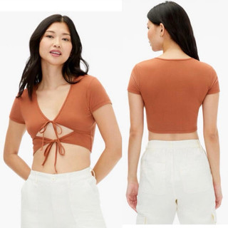 [virusplussize ] áo crop aero bigsize thun gân