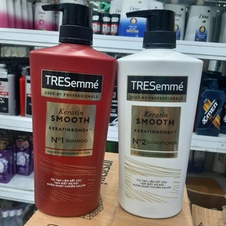 [ Mẫu Mới ] Dầu Gội Và Xả TRESemme 640g và 620g