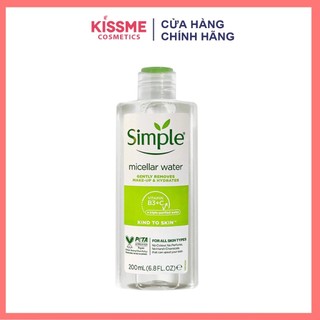 (NHẬP KHẨU CHÍNH HÃNG) Nước Tẩy Trang Simple Micellar Cleaning Water