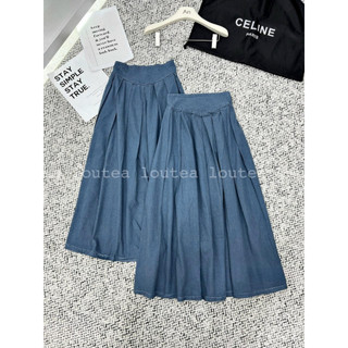Chân váy bò cạp V lưng chun 087