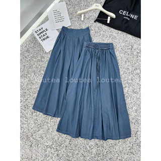 Chân váy bò cạp V lưng chun 087