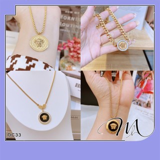 Dây chuyền nữ Titan mặt Versace nhiều mẫu - Măng's House DC33