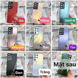 Nắp lưng liền kính camera samsung s21 ultra