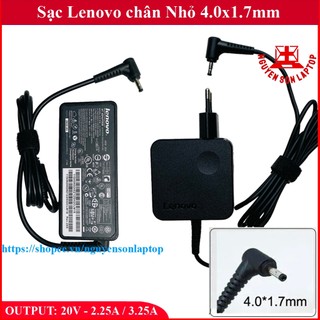 ⚡️[Sạc Zin] Sạc Laptop Lenovo 20V 2.25A 45W / 3.25A 65W chân nhỏ 4.0mm *1.7mm
