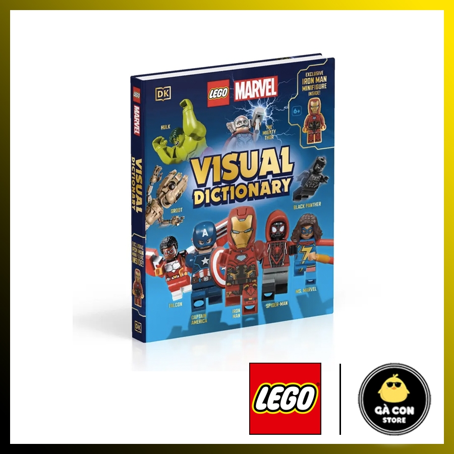 LEGO Marvel 5008315 Visual Dictionary - Sách hình ảnh nhân vật Marvel ( Hàng có sẵn )