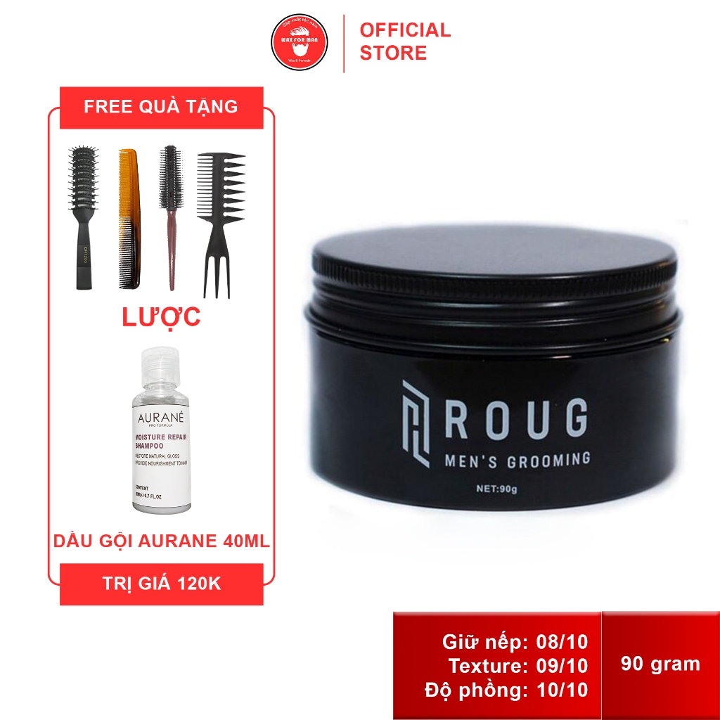 Sáp vuốt tóc Roug Matte Clay