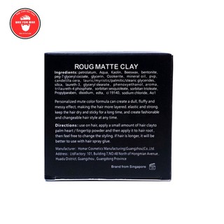 Sáp vuốt tóc Roug Matte Clay
