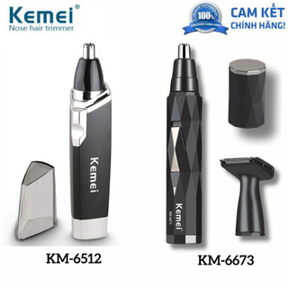 Máy tỉa lông mũi Kemei lưỡi cắt hợp kim siêu bền,cắt lông mũi an toàn không đau rát - Chính hãng